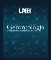 Cover for Gerontología. Un enfoque interdisciplinario