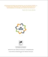 Cover for Representaciones sociales de los docentes sobre la tutoría en las licenciaturas del instituto de ciencias sociales y Humanidades de la universidad autónoma del estado de Hidalgo