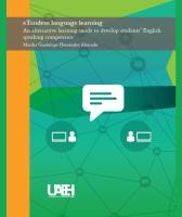 Cover for eTandem language learning