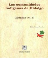 Cover for Las comunidades indígenas de Hidalgo Zimapán vol. II