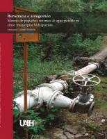 Cubierta para Burocracia o autogestión: Manejo de pequeños sistemas de agua potable en cinco municipios hidalguenses