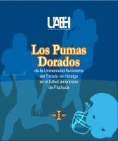 Cover for Los Pumas Dorados de la Universidad Autónoma del Estado de Hidalgo en el futbol americano de Pachuca