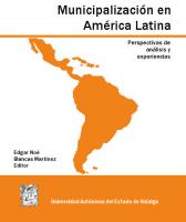 Cover for Municipalización en América Latína