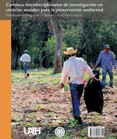 Cover for Caminos interdisciplinarios de investigación en ciencias sociales para la preservación ambiental