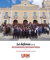 Cover for La defensa de la Autonomía Universitaria