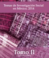 Cubierta para Temas de Investigación Social en México, 2014. Tomo II Desarrollo y Pobreza