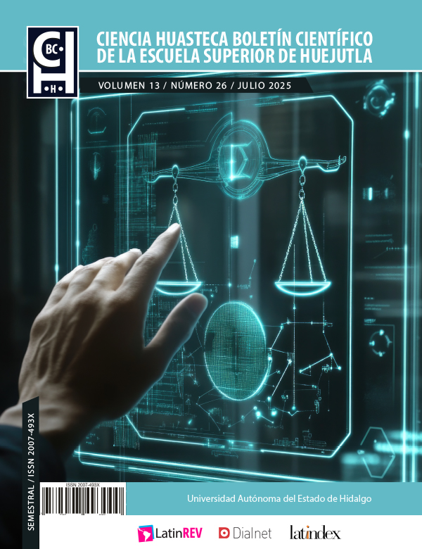 					Ver Vol. 13 Núm. 26 (2025): Ciencia Huasteca Boletín Científico de la Escuela Superior de Huejutla
				