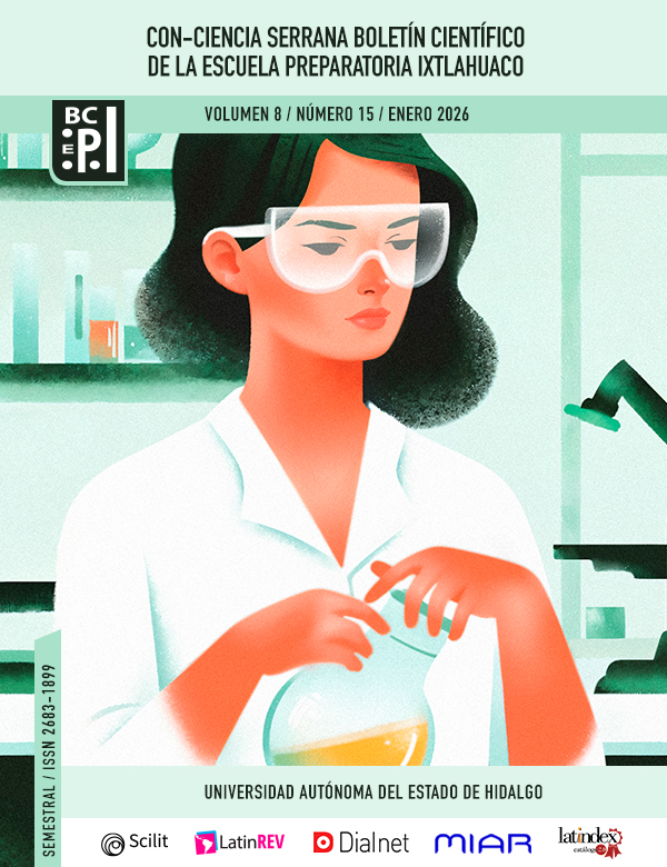 					Ver Vol. 8 Núm. 15 (2026): Con-Ciencia Serrana Boletín Científico de la Escuela Preparatoria Ixtlahuaco
				