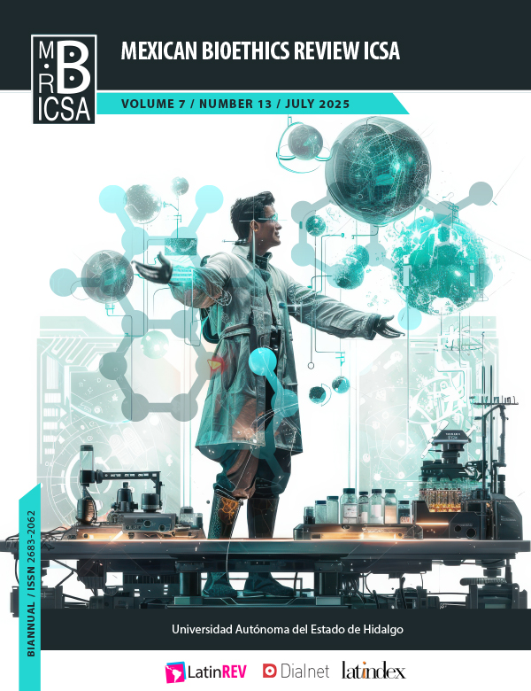 					View Vol. 7 No. 13 (2025): Mexican Bioethics Review ICSA
				