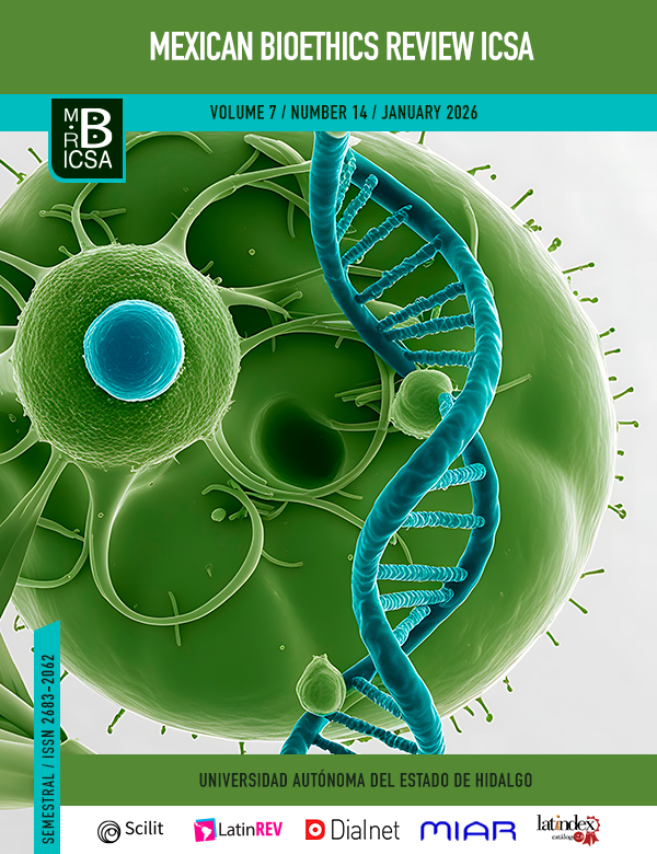 					View Vol. 7 No. 14 (2026): Mexican Bioethics Review ICSA
				